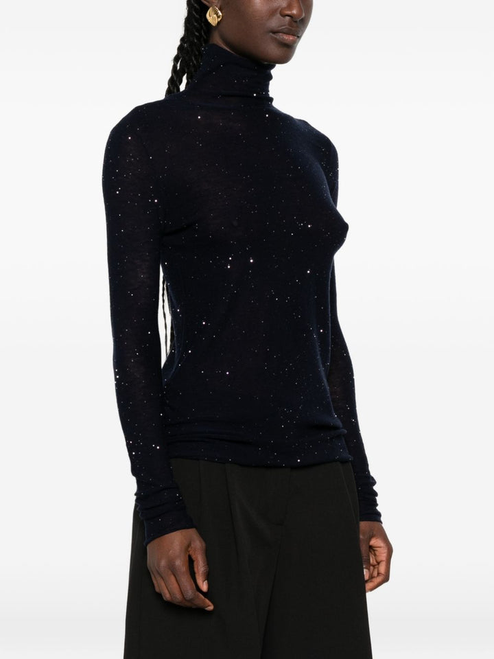 Maglia Moss con paillettes 