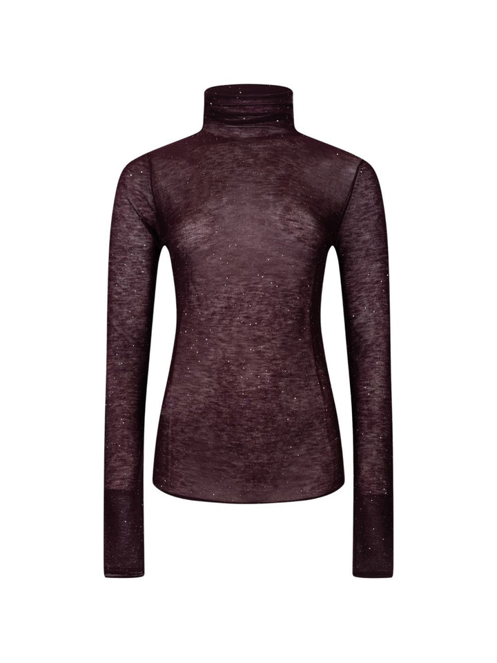 Maglia Moss con paillettes 