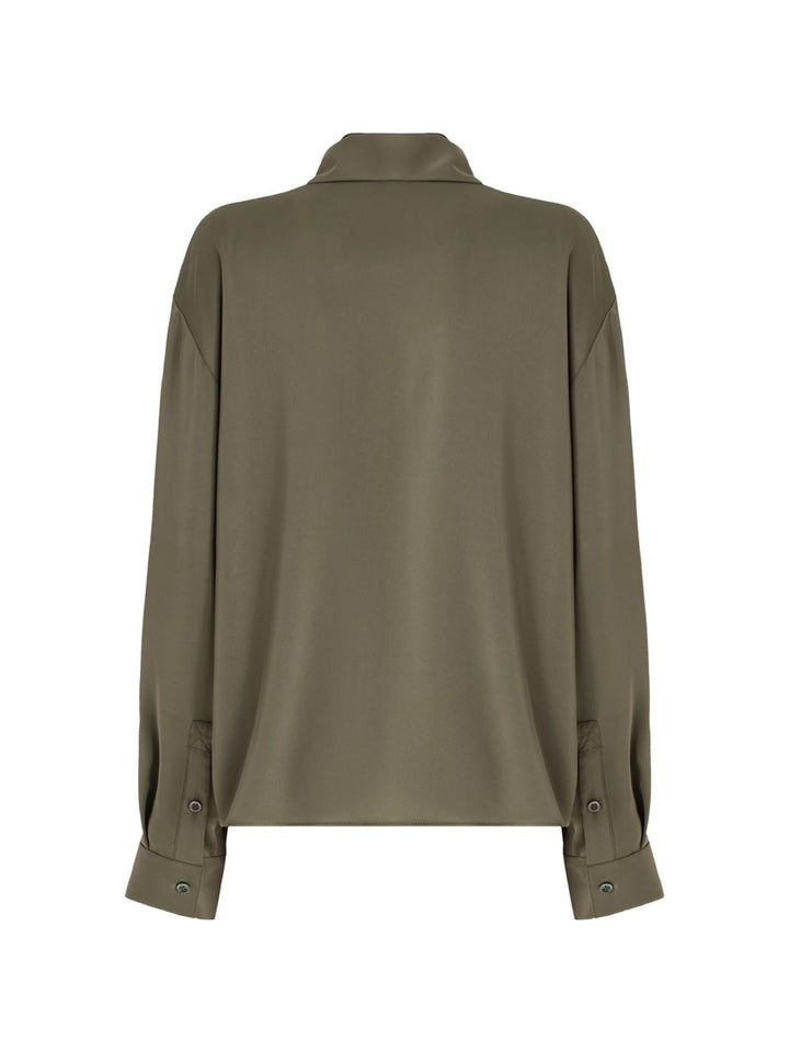 Blusa Sangiovese con fiocco 