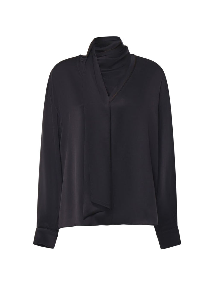 Blusa Sangiovese con fiocco 