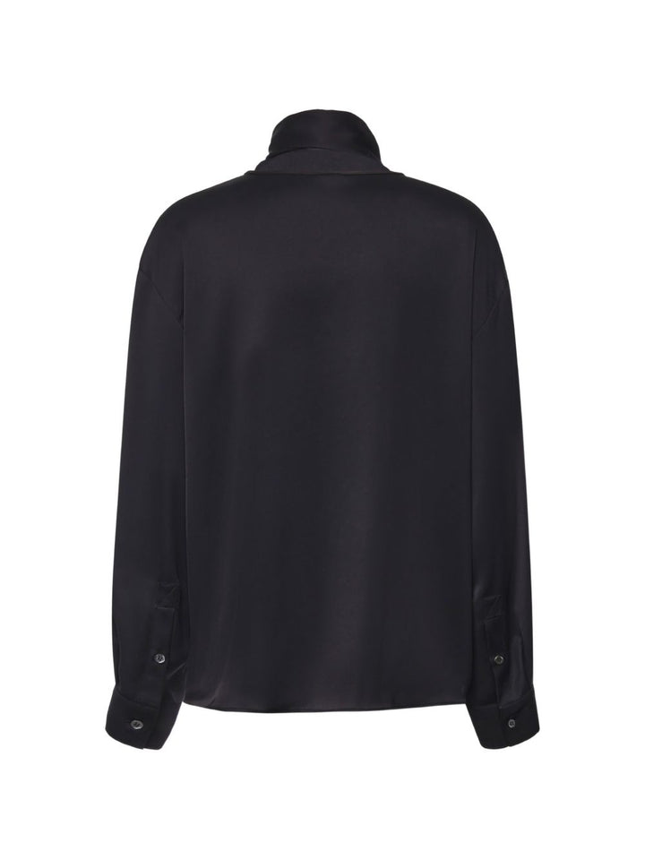 Blusa Sangiovese con fiocco 