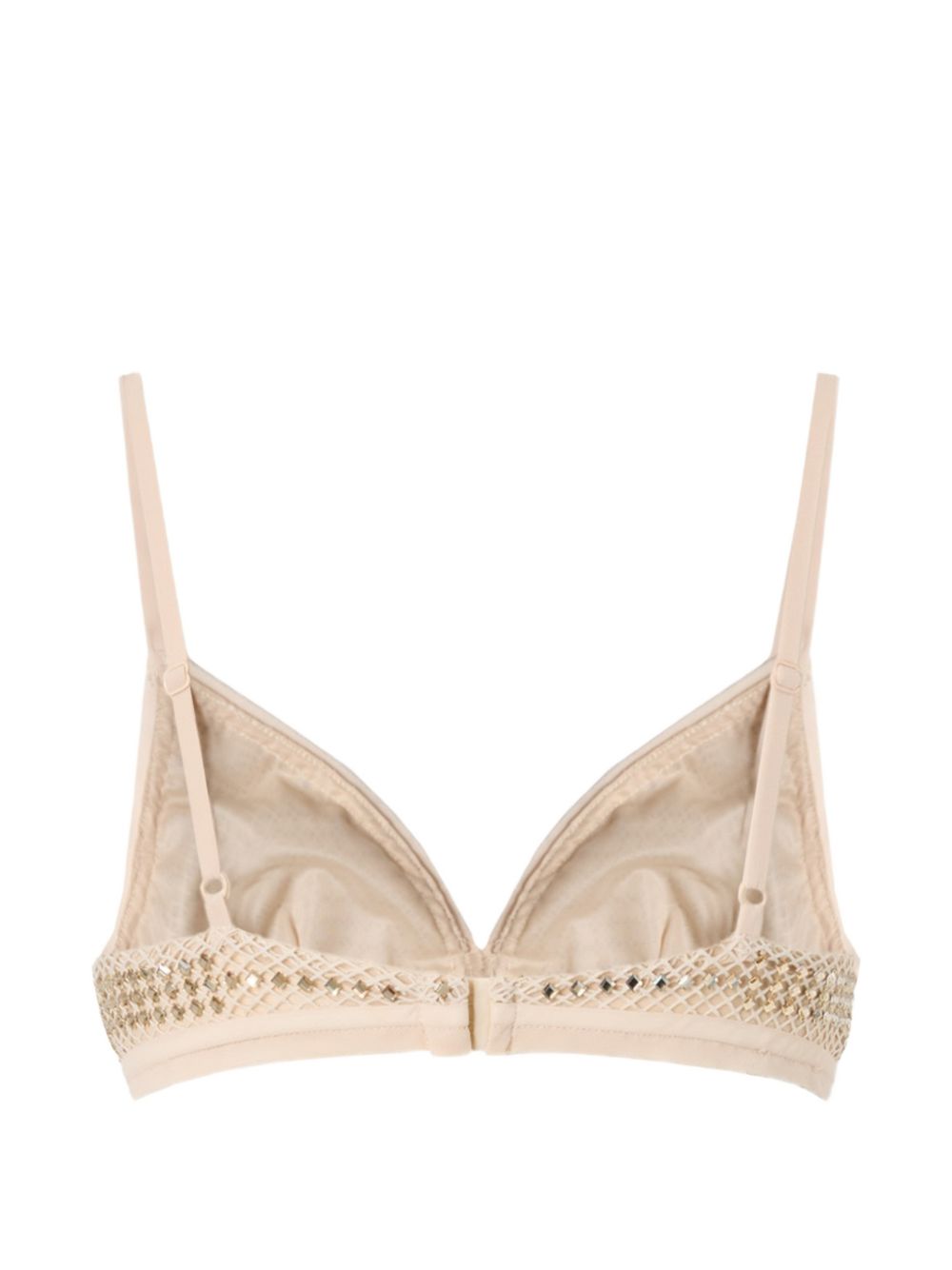 Top Spider con strass 