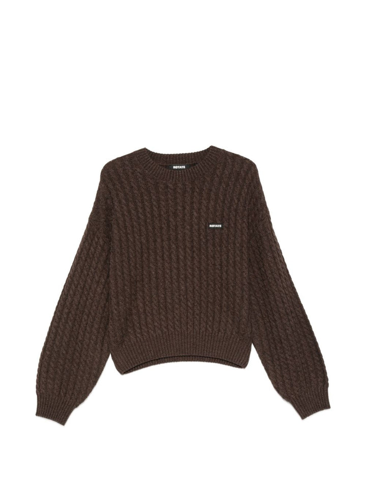 Maglione con logo 