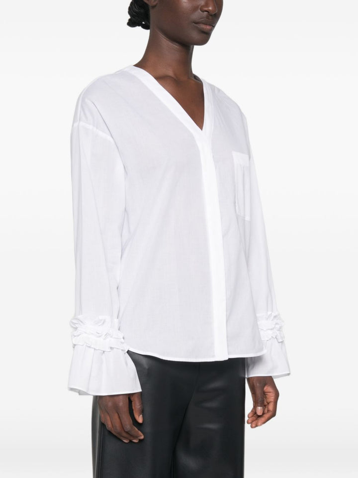 Camicia con scollo a V SMMASTRO 