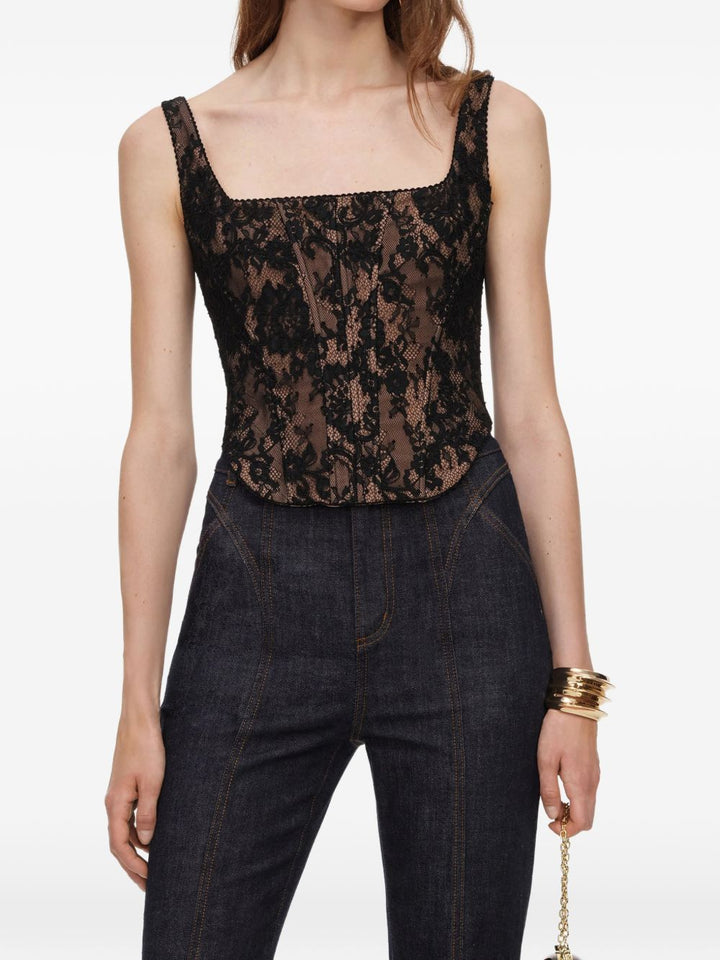 Bustier in pizzo 
