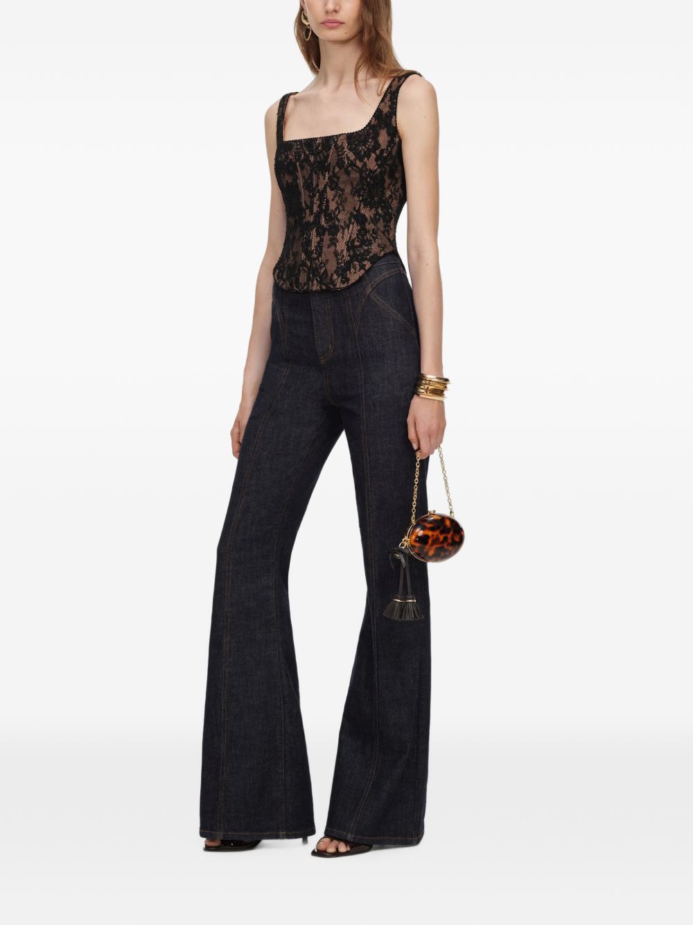 Bustier in pizzo 