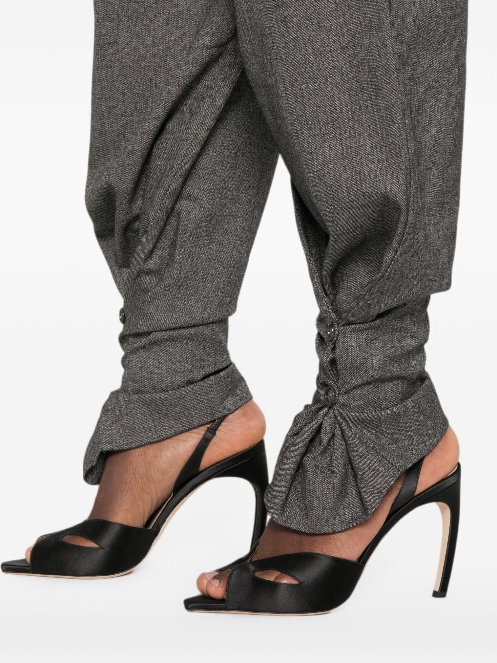 Pantaloni con vita elasticizzata 
