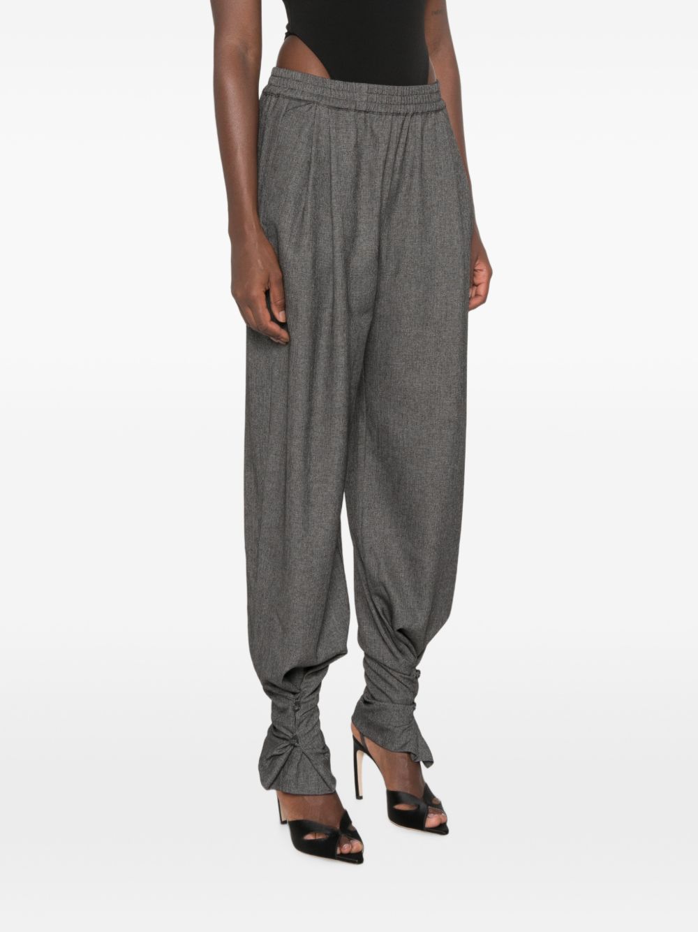 Pantaloni con vita elasticizzata 