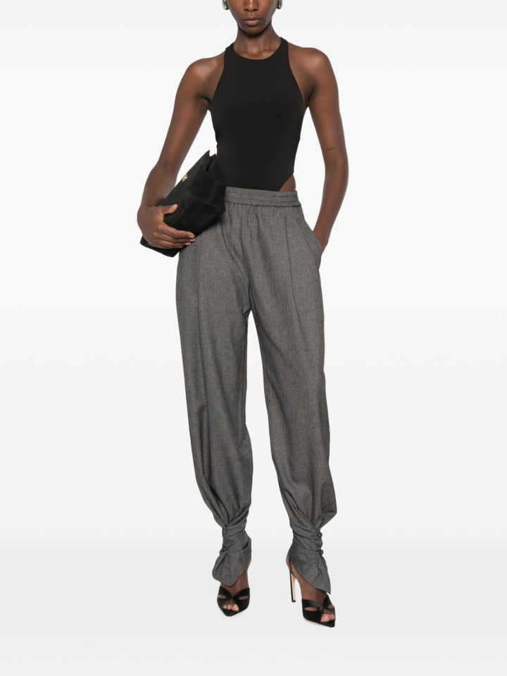 Pantaloni con vita elasticizzata 