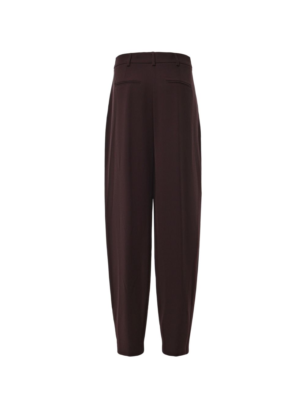 Pantaloni affusolati con pieghe 