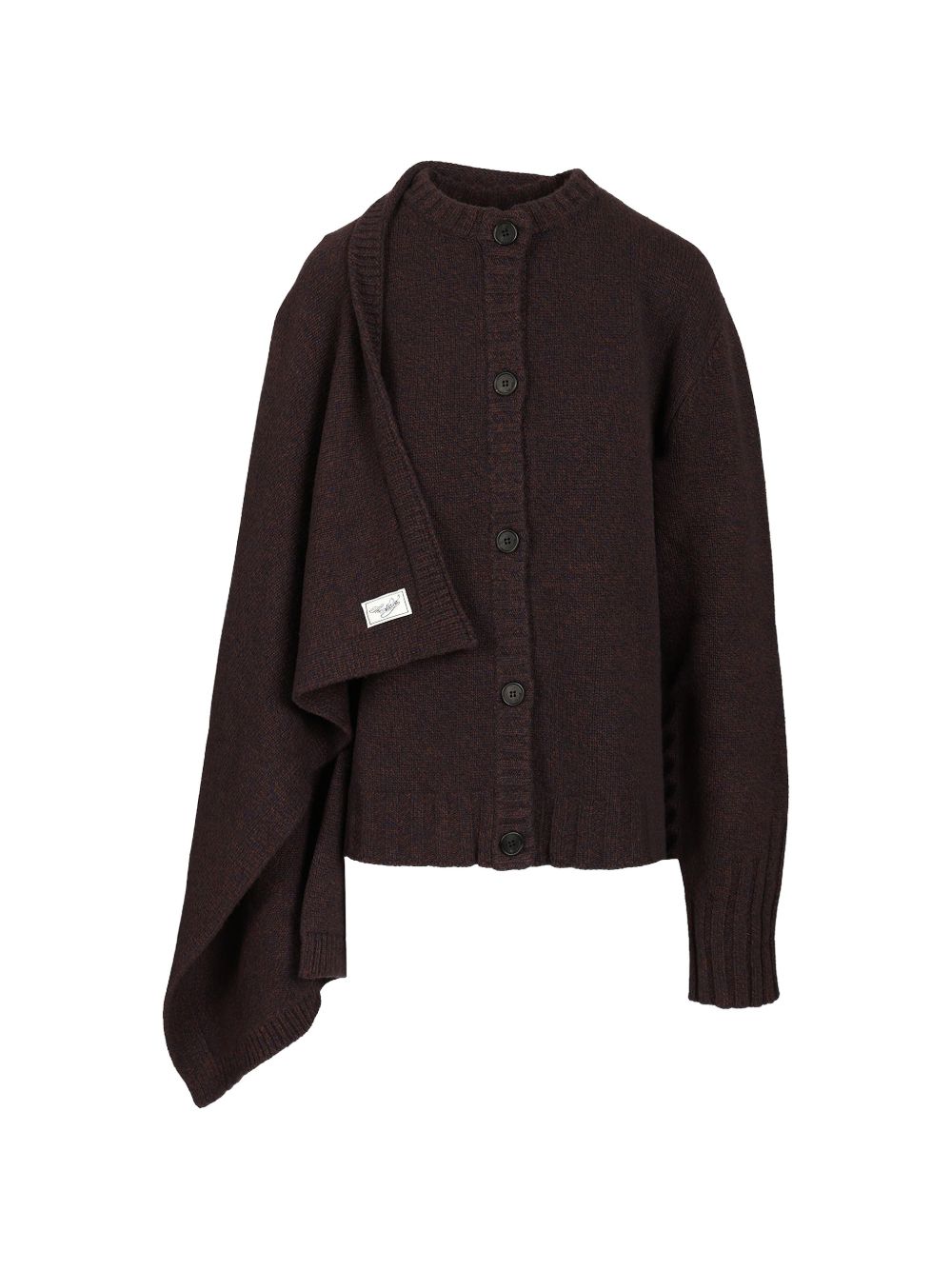 Cardigan asimmetrico 