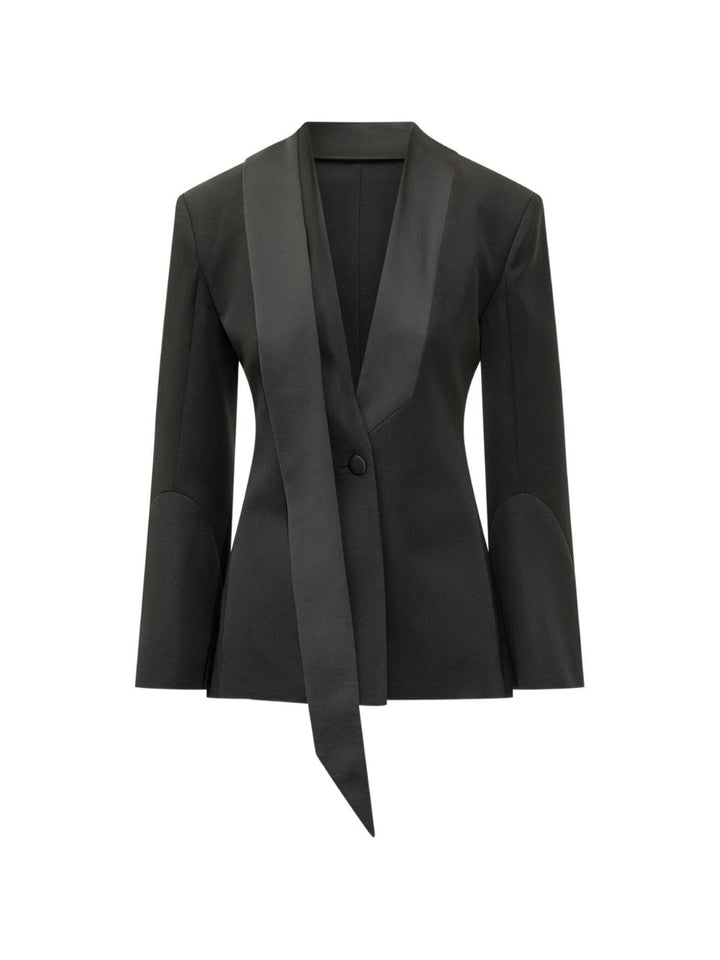 Blazer con dettaglio asimmetrico 