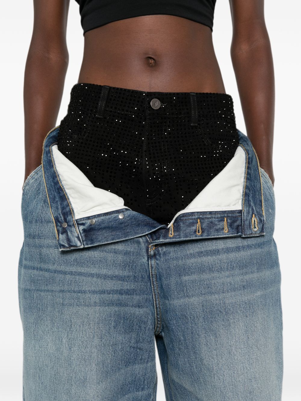 Jeans con decorazione 