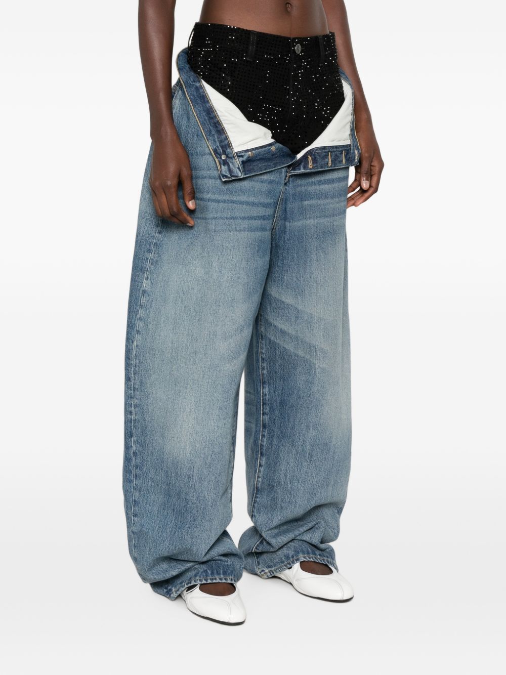 Jeans con decorazione 