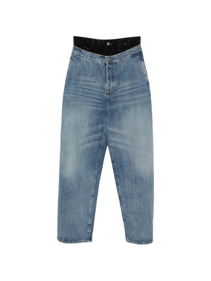 Jeans con decorazione 