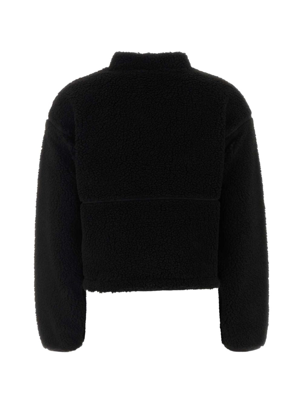Giacca effetto teddy con zip 