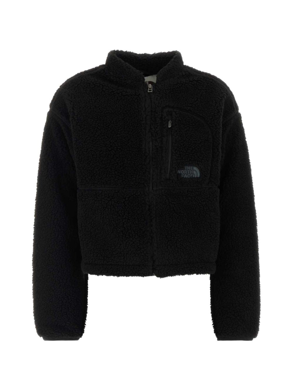 Giacca effetto teddy con zip 