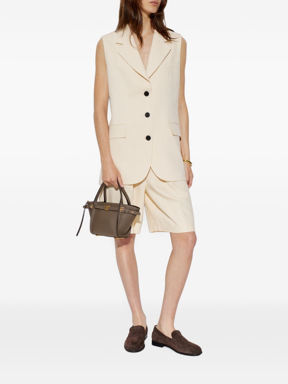 Mocassini in pelle scamosciata 