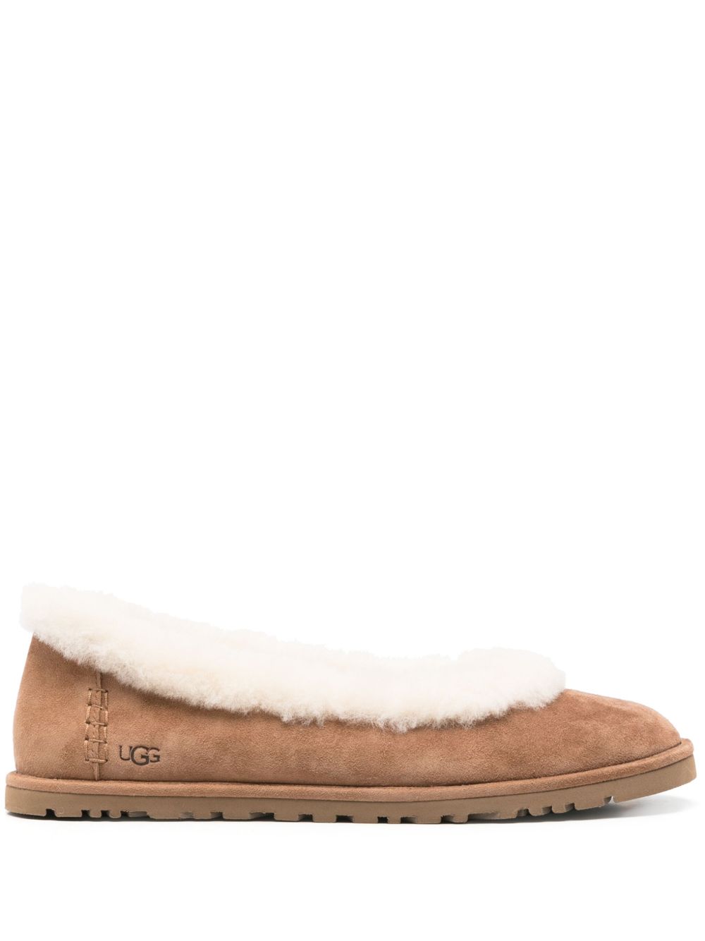 Ballerine Zora in pelle scamosciata 