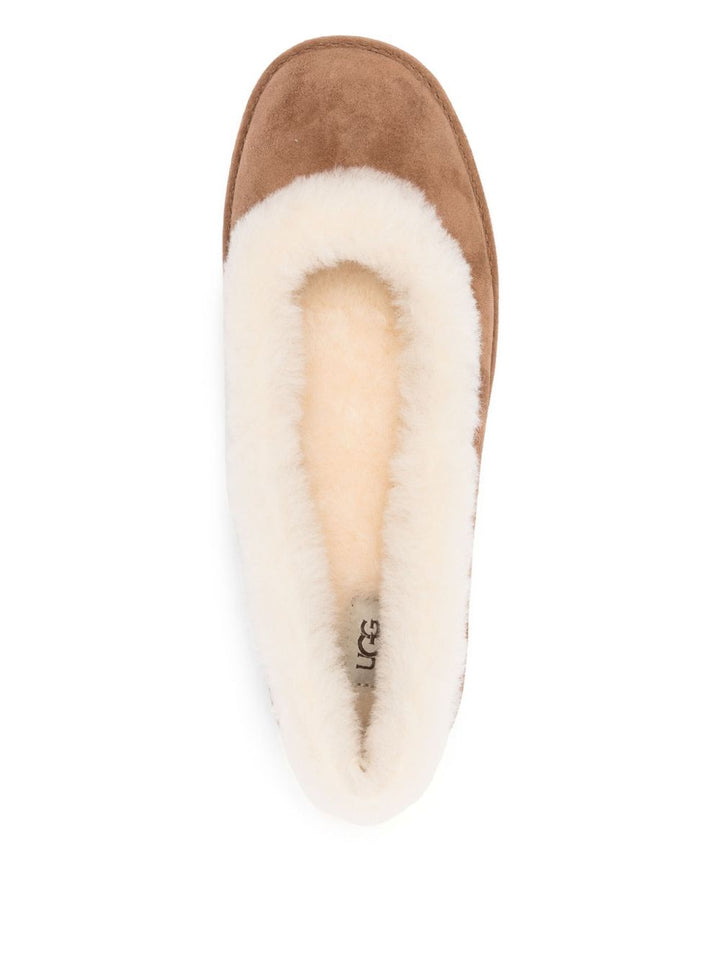 Ballerine Zora in pelle scamosciata 