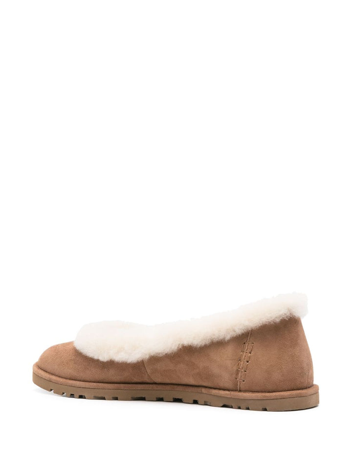 Ballerine Zora in pelle scamosciata 