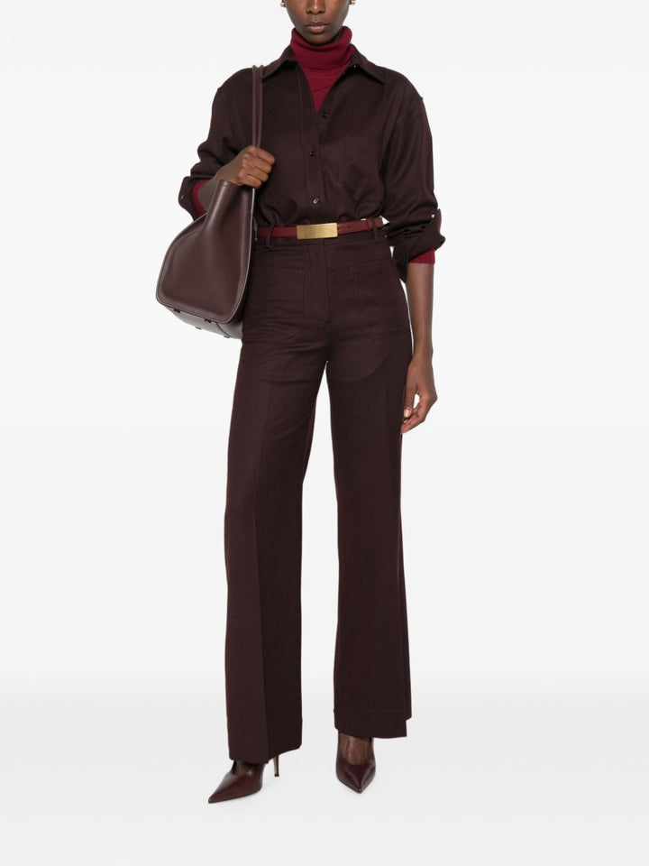 Pantaloni con applicazione 