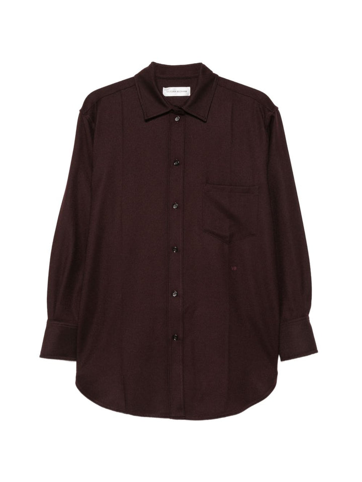 Camicia in lana 