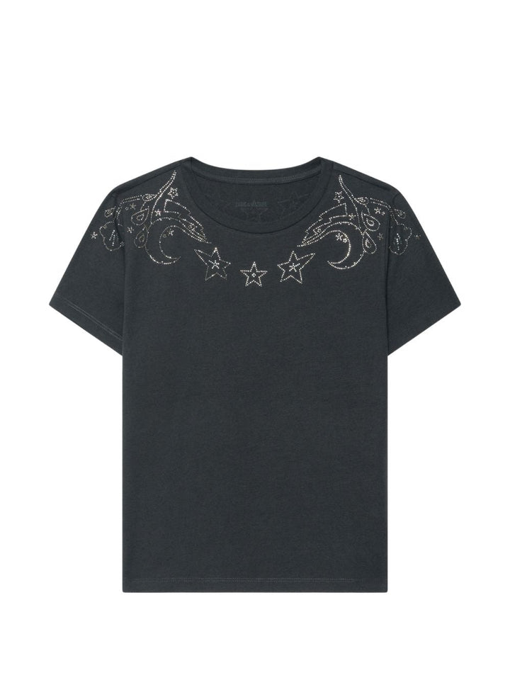 T-shirt Alys con strass 