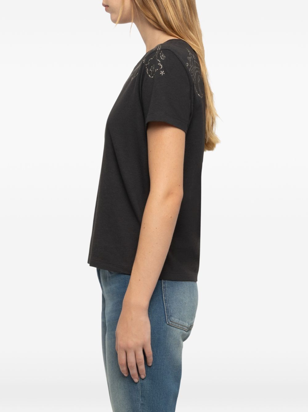 T-shirt Alys con strass 