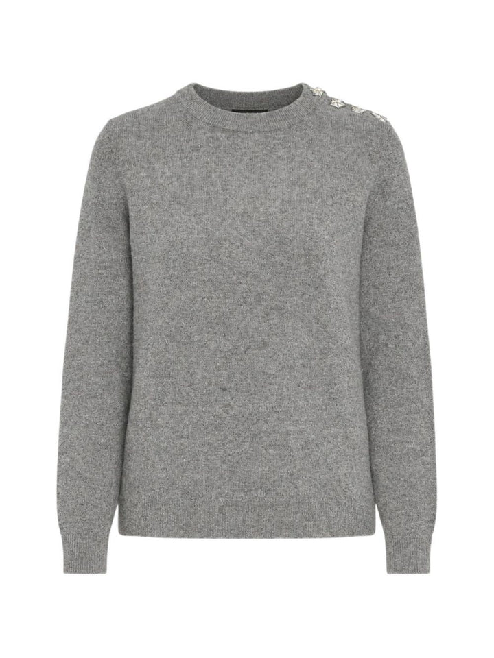 Maglione Cara con borchie 