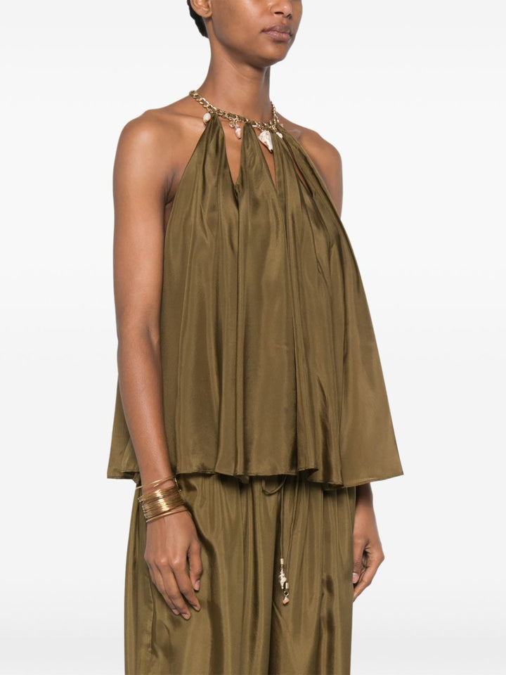 Blusa con decorazione 