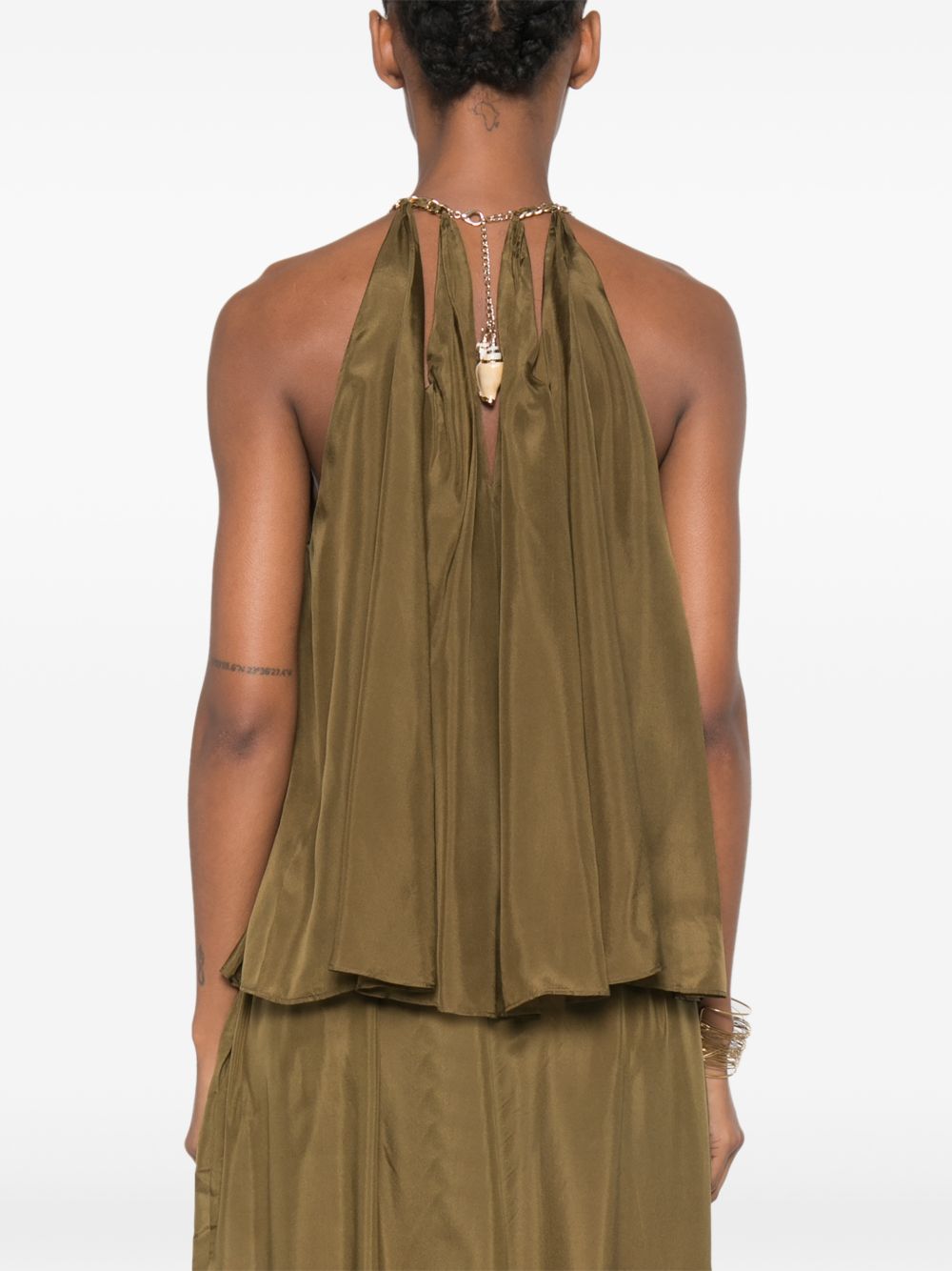 Blusa con decorazione 