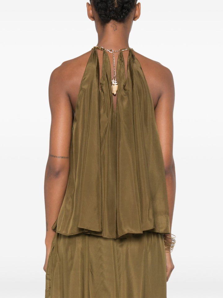 Blusa con decorazione 