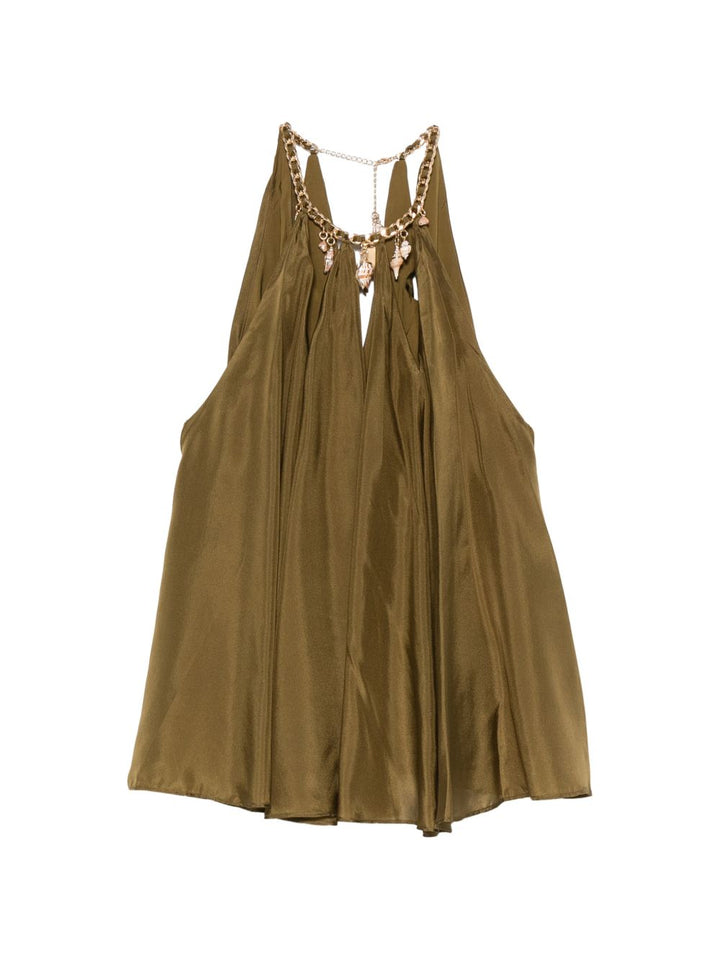 Blusa con decorazione 