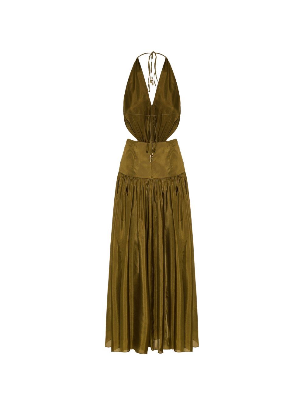 Abito lungo con dettaglio cut-out 
