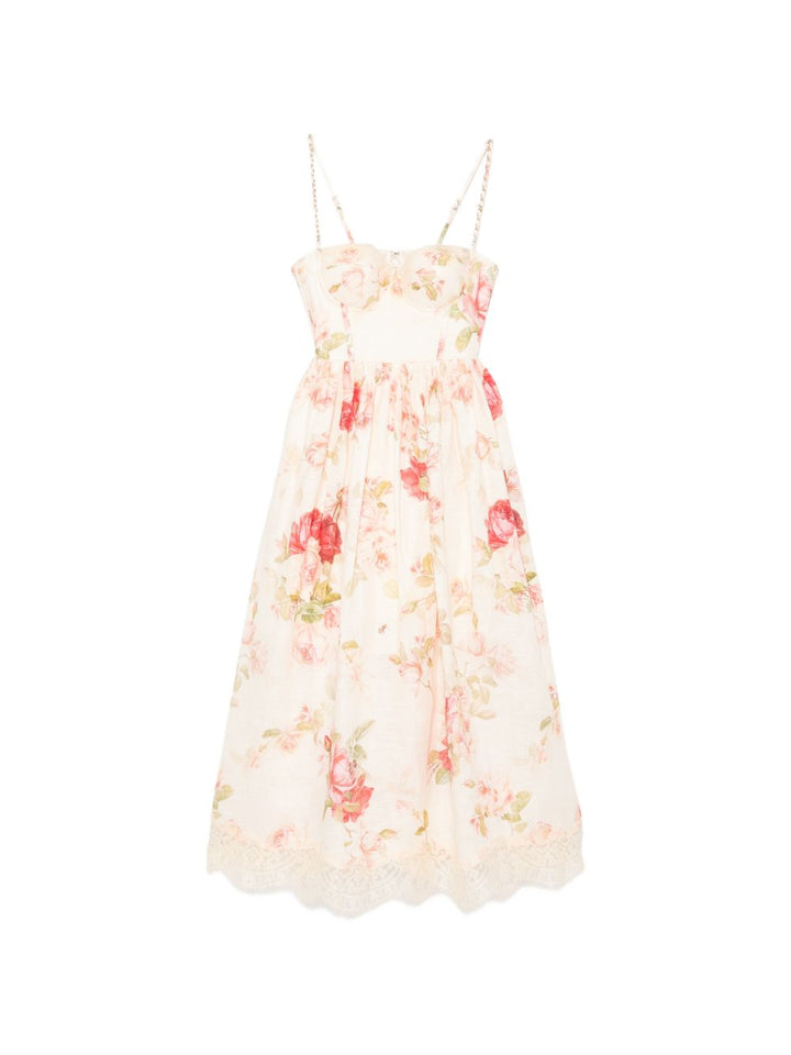 Abito midi Roselight Picnic 