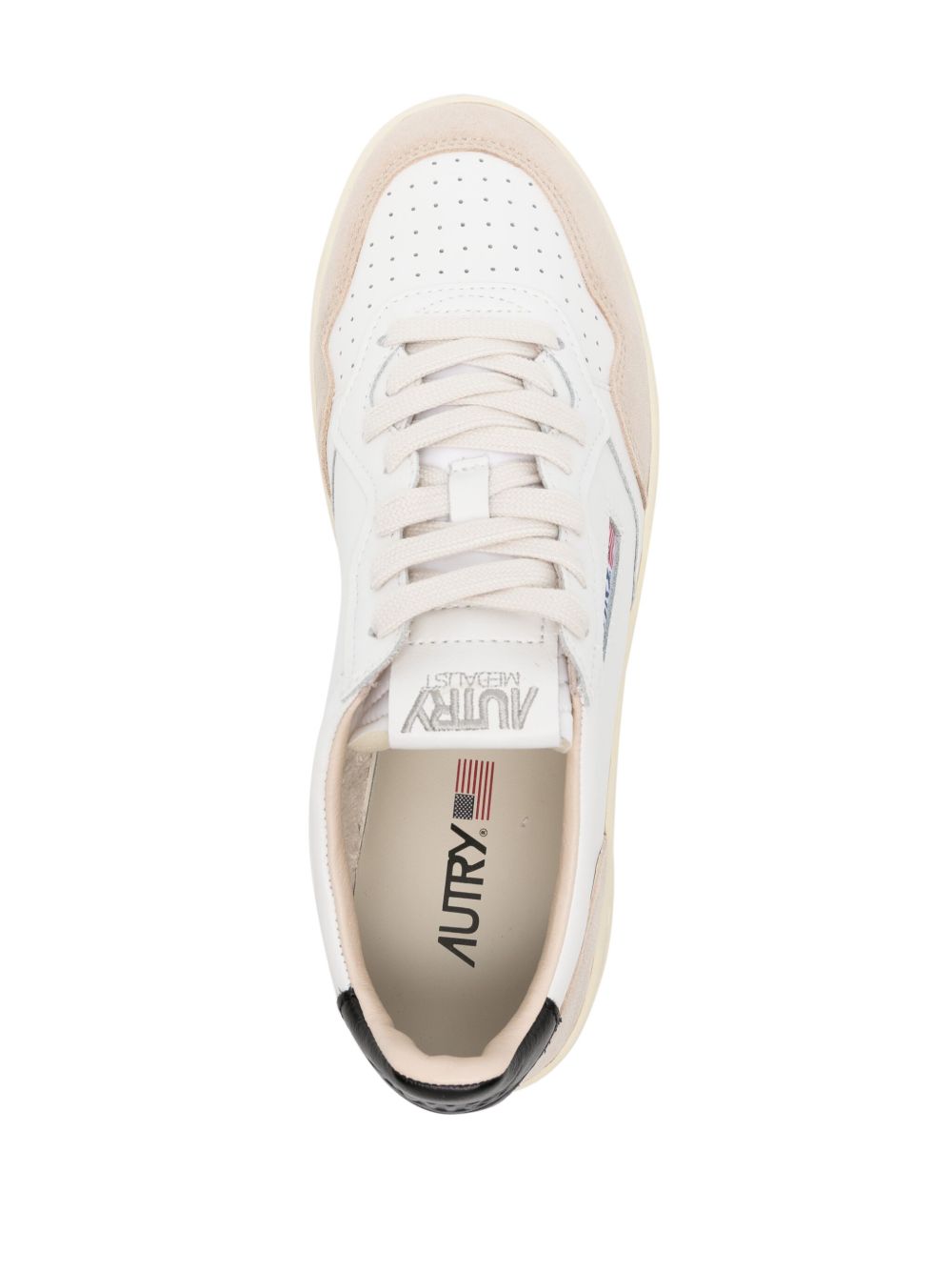 Sneakers con applicazione White/black 