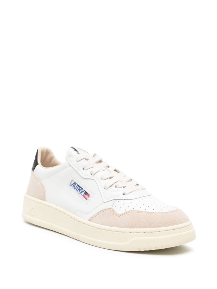 Sneakers con applicazione White/black 