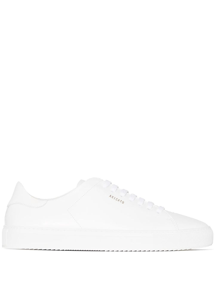 Sneakers con lacci bianche 