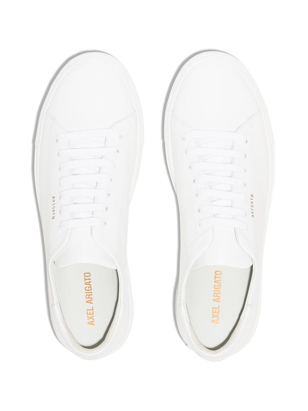 Sneakers con lacci bianche 