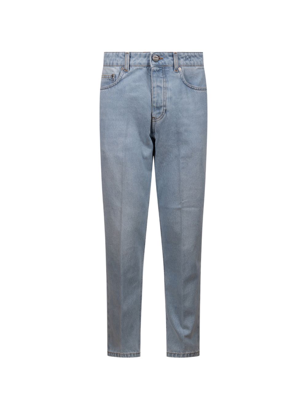 Jeans denim chiaro dritti 