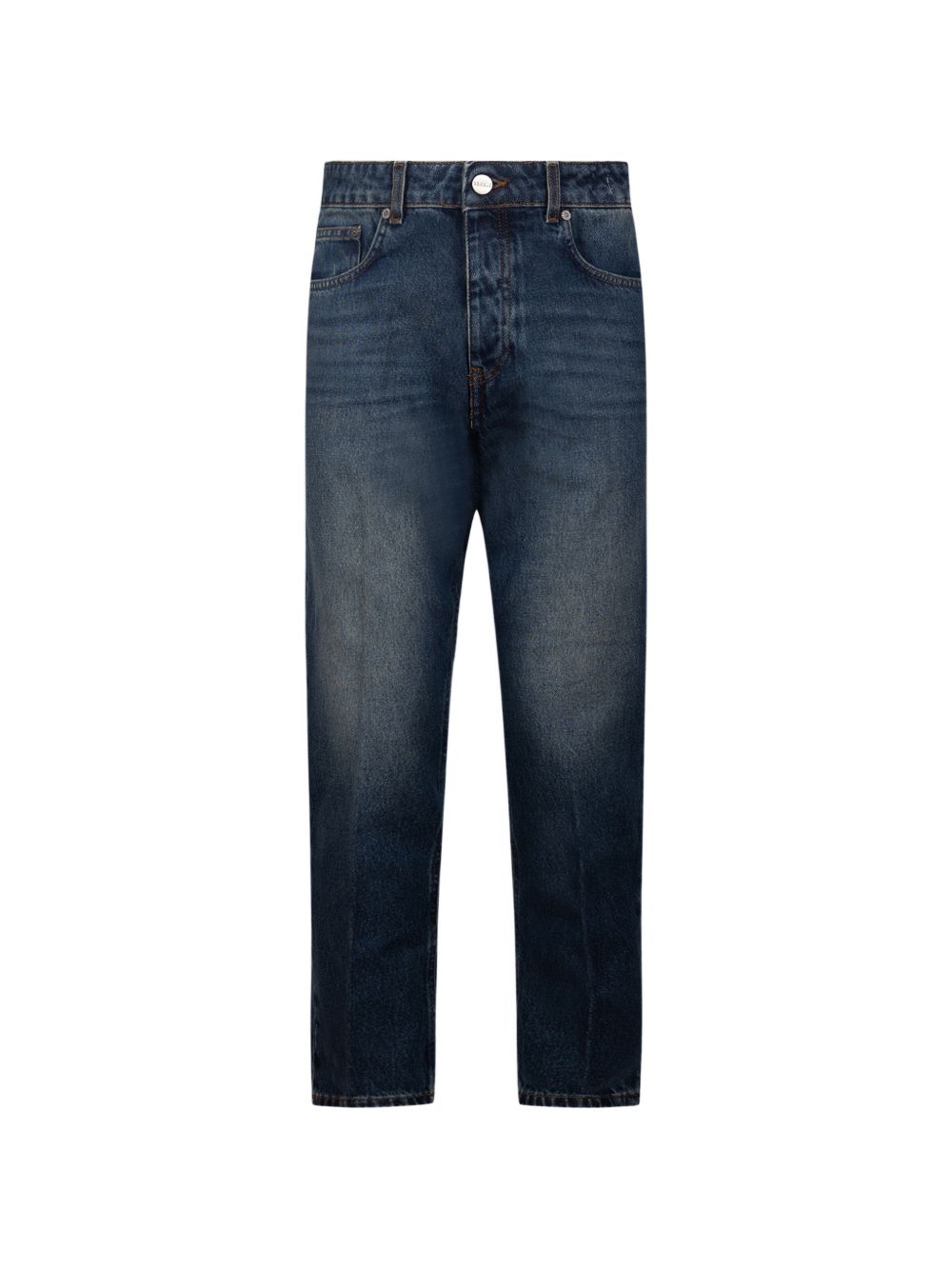 Jeans denim scuro dritti 