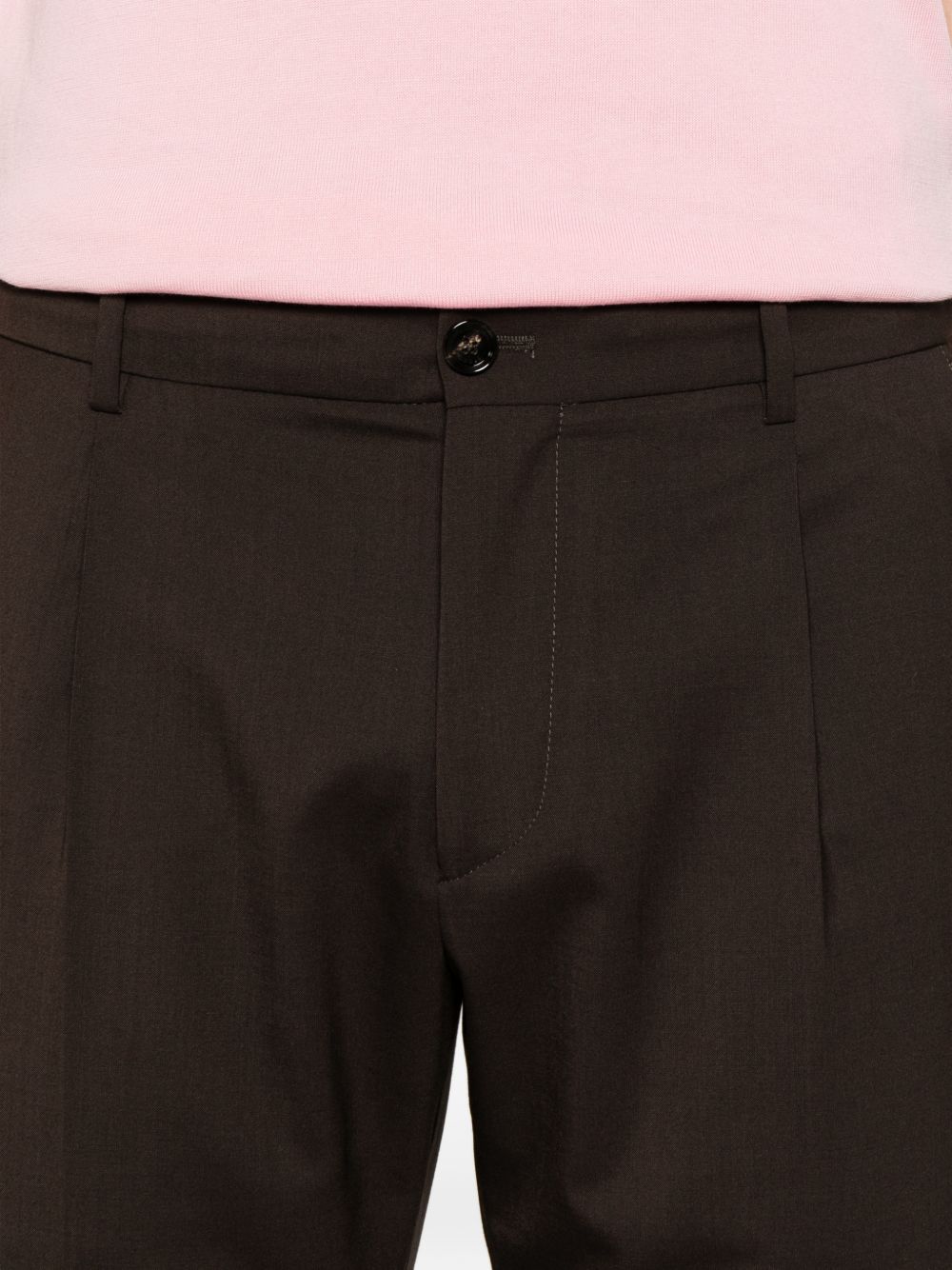 Pantaloni slim fit cacao 