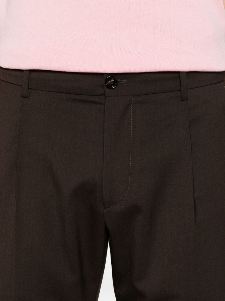 Pantaloni slim fit cacao 