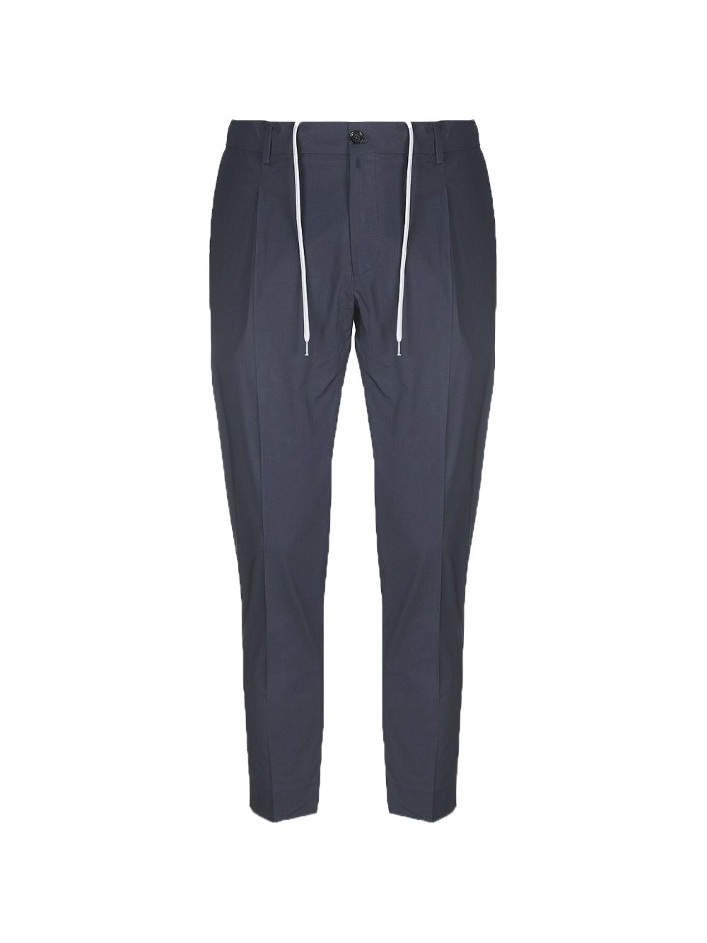 Pantaloni blu scuro con coulisse 