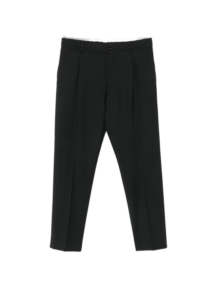 Pantaloni nero con coulisse 