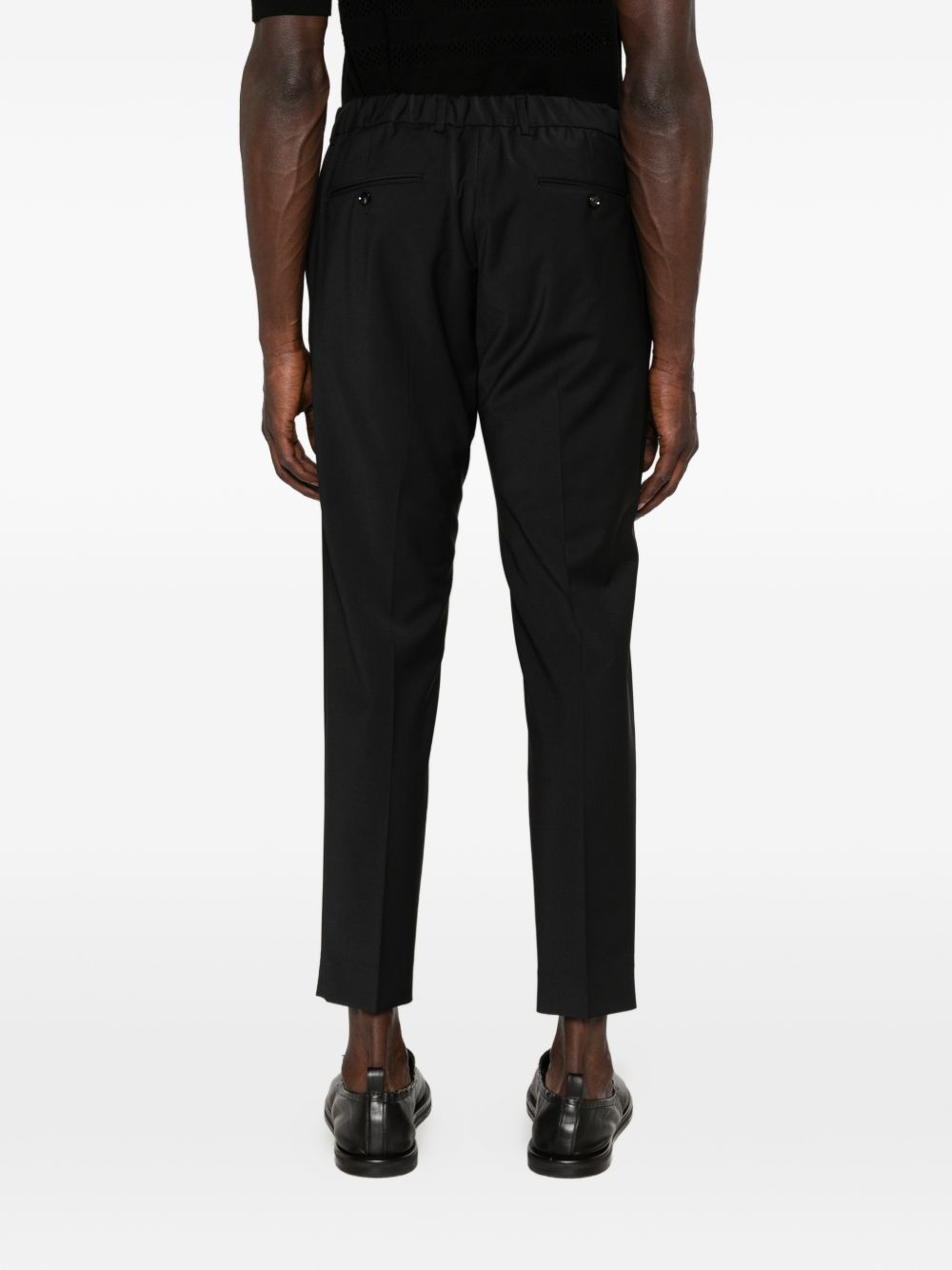 Pantaloni nero con coulisse 