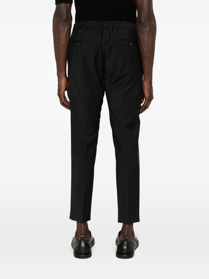 Pantaloni nero con coulisse 