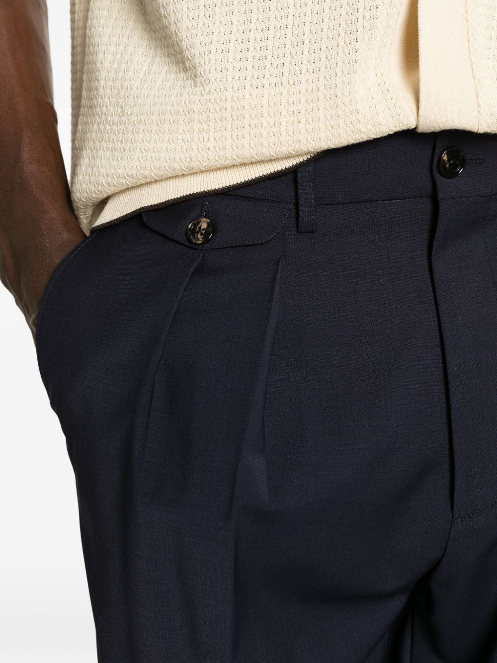 Pantaloni blu scuro 