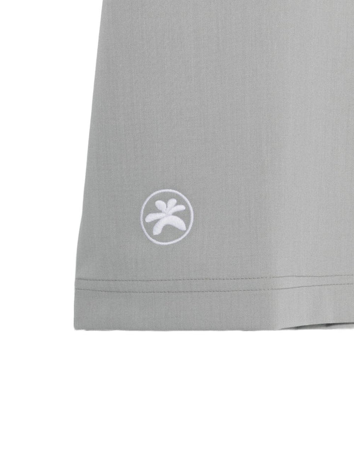 Camicia grigio chiaro con taschino 